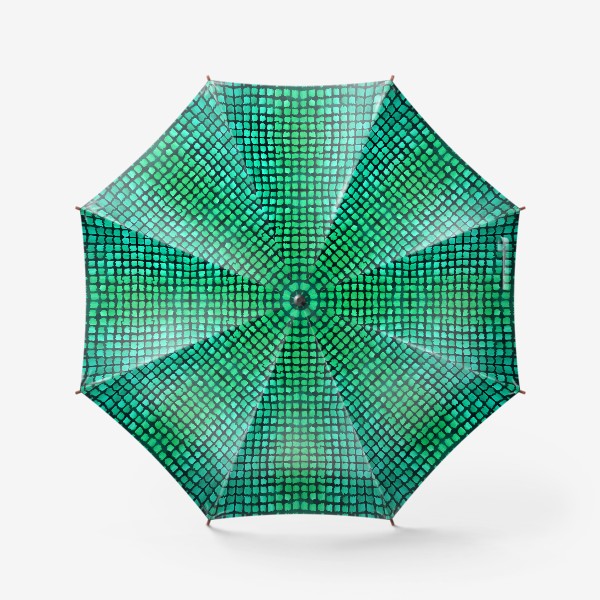 Зонт «малахитовый узор»