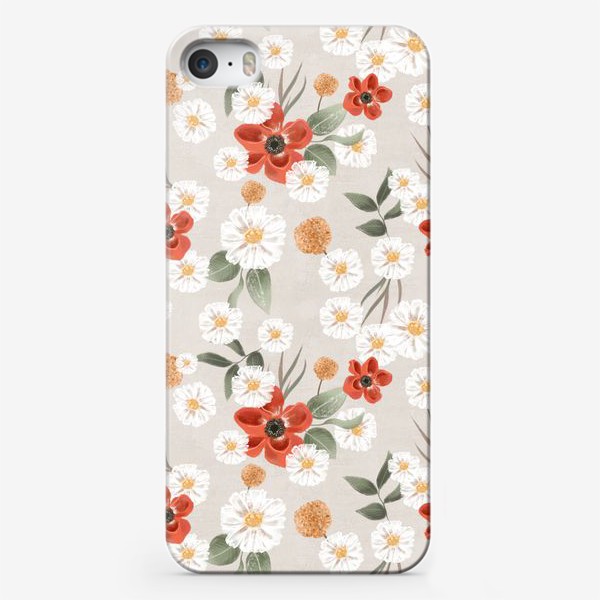 Чехол iPhone «Цветочный паттерн»