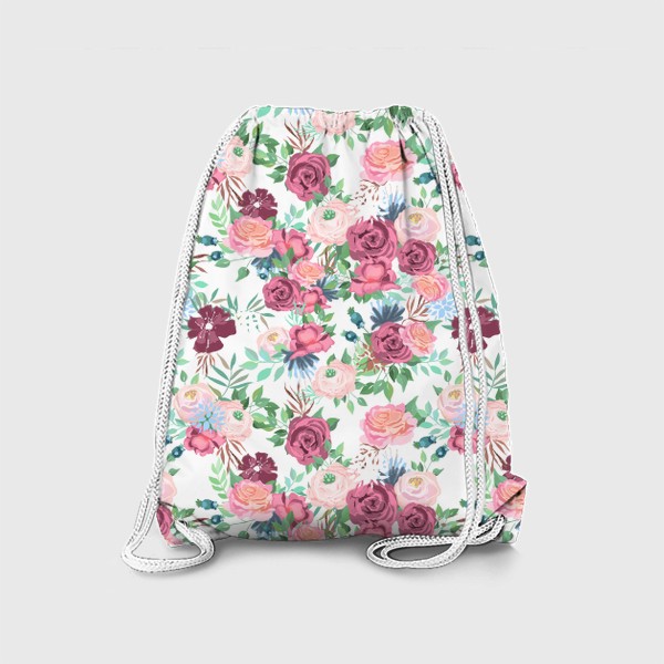 Рюкзак «Паттерн Цветы»