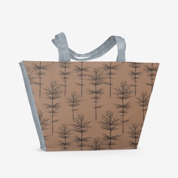 Пляжная сумка «Паттерн Растения»