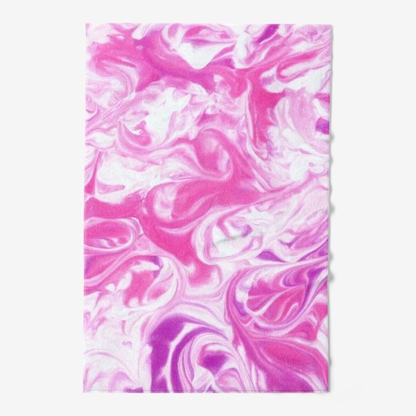 Полотенце «Розовый мрамор»