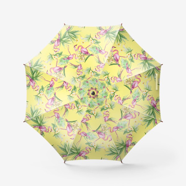 Зонт «Солнечные фламинго»