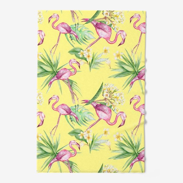 Полотенце «Солнечные фламинго»