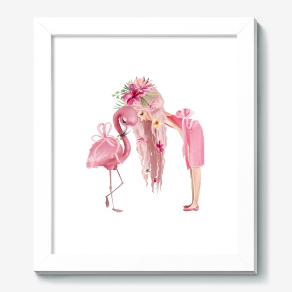 Картина «Принцесса с Фламинго»