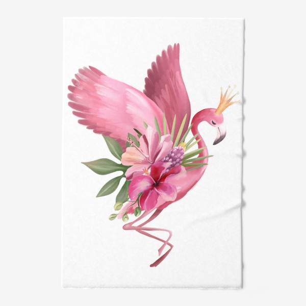 Полотенце «Розовый фламинго»