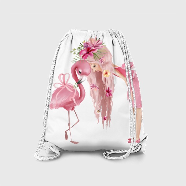 Рюкзак «Принцесса с Фламинго»