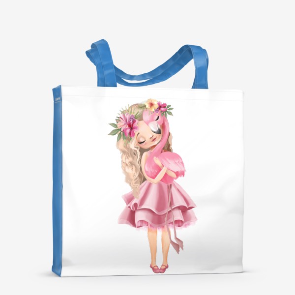 Сумка-шоппер «Принцесса с Фламинго»