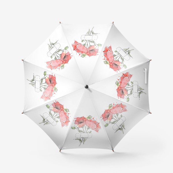 Зонт «маки»