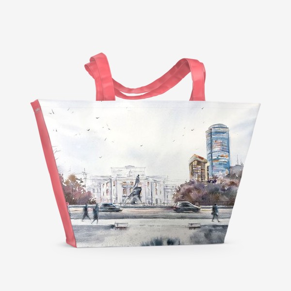 Пляжная сумка «Ритм города»