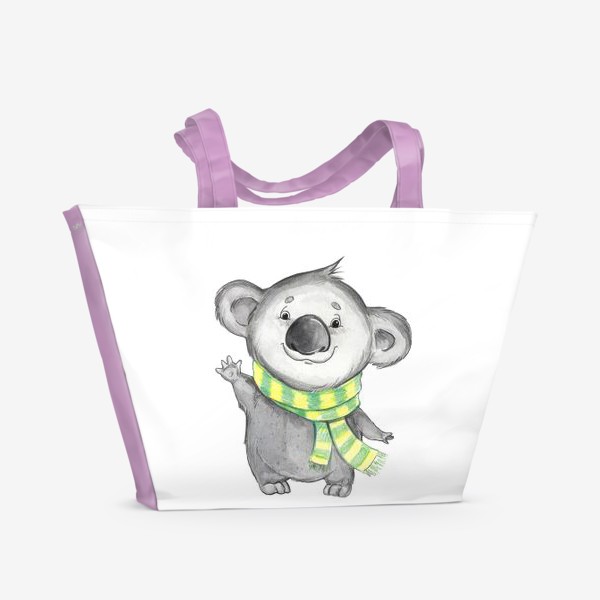 Пляжная сумка «приветливая коала»