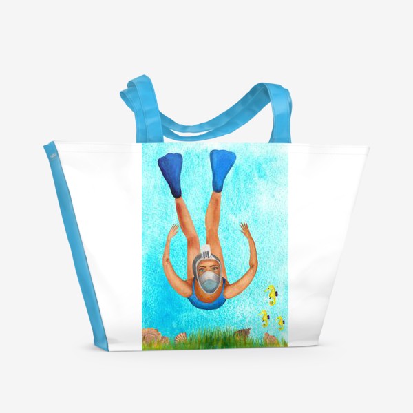 Пляжная сумка «Снорклинг»