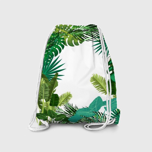 Рюкзак «Зеленые мотивы джунглей »