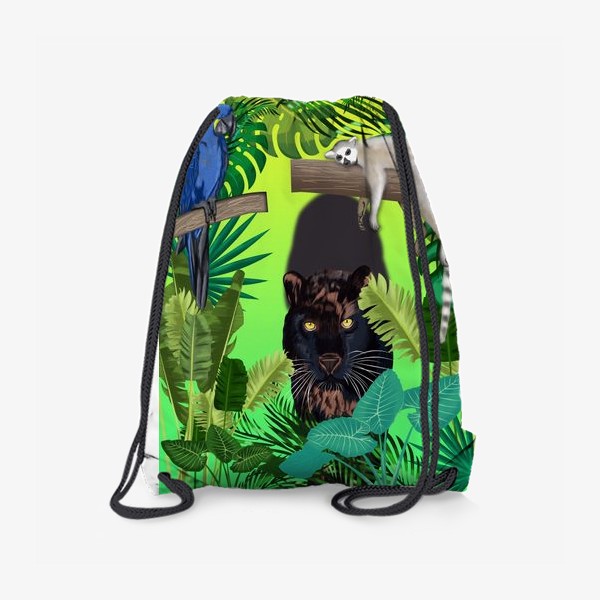 Рюкзак «Душевная компания в джунглях »