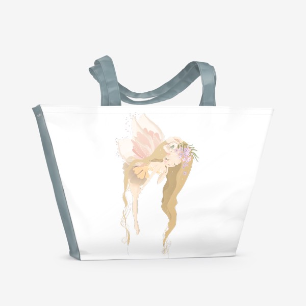 Пляжная сумка «Цветочная фея»