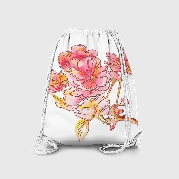 Рюкзак «Цветы розовые»