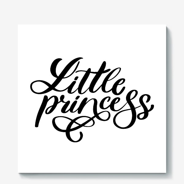 Холст «Little Princess. Маленькая принцесса»