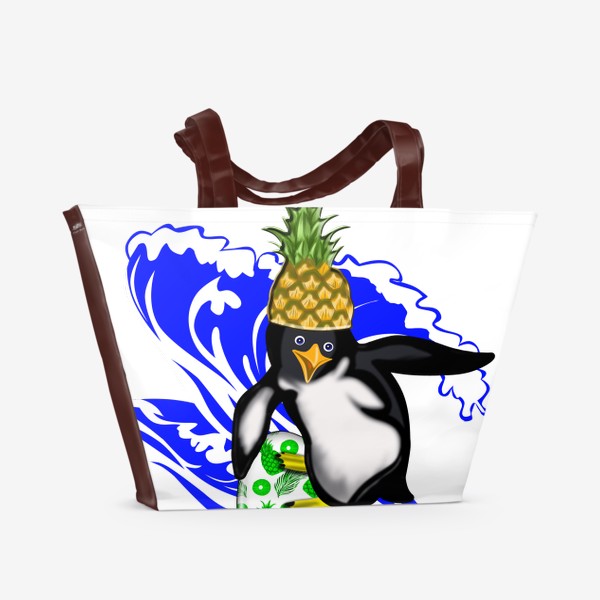 Пляжная сумка «На волне»