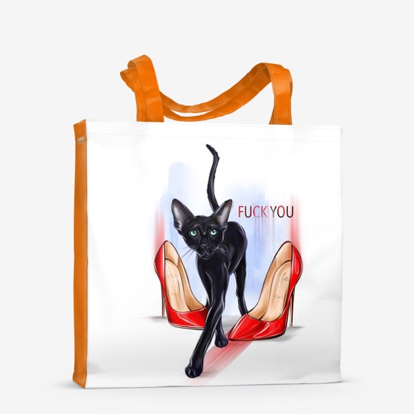 Сумка-шоппер «black cat »