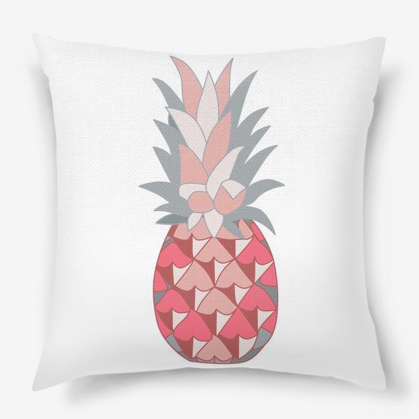 Подушка «Розовый ананас»