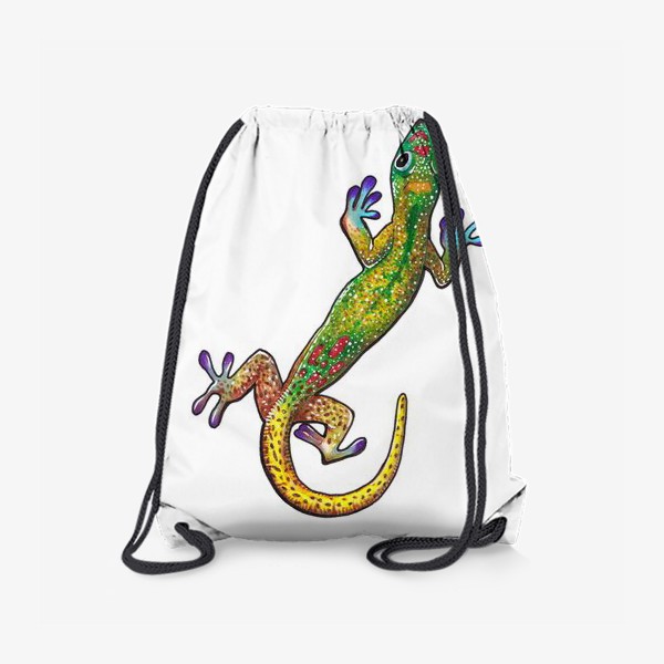Рюкзак «Зеленый геккон»
