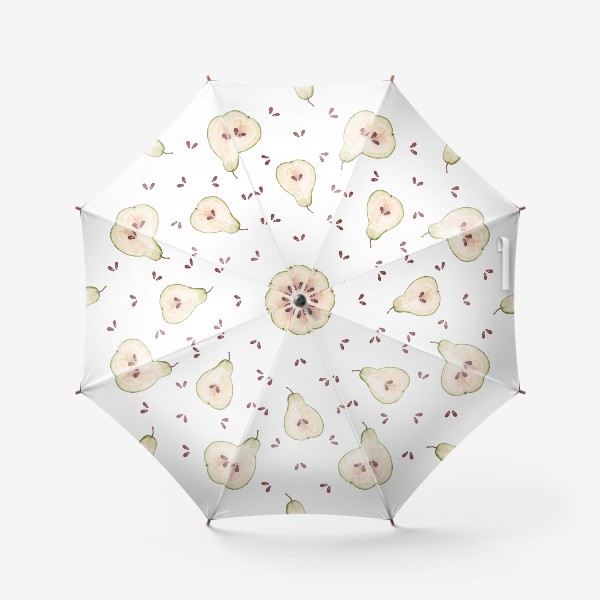 Зонт «Рисунок из акварельных груш»