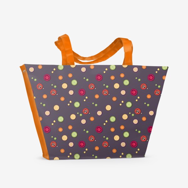 Пляжная сумка &laquo;vegetable pattern&raquo;
