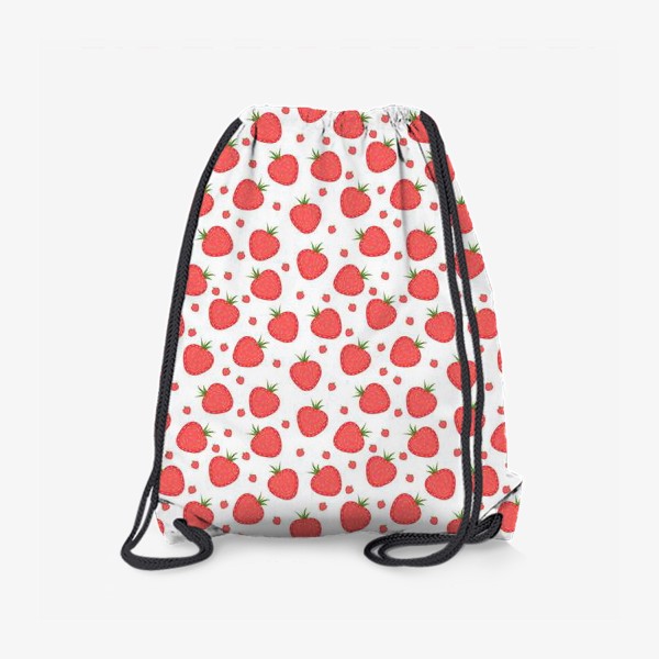 Рюкзак «pattern with strawberries»