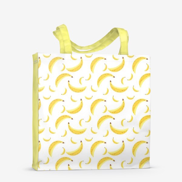 Сумка-шоппер «pattern with bananas»