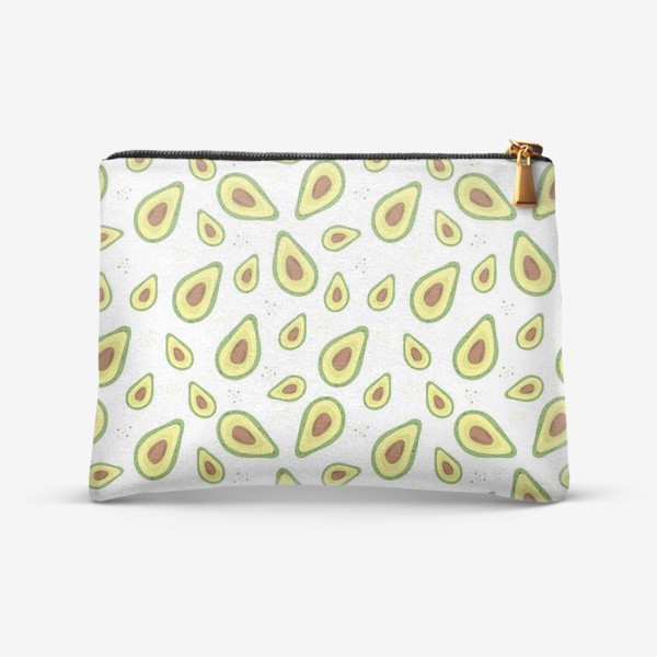 Косметичка «pattern with avocados»