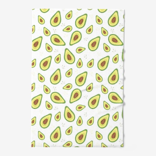 Полотенце «pattern with avocados»