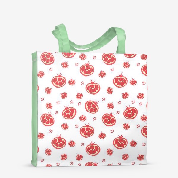 Сумка-шоппер «pattern with pomegranate»