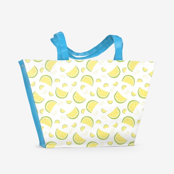 Пляжная сумка «pattern with melons»