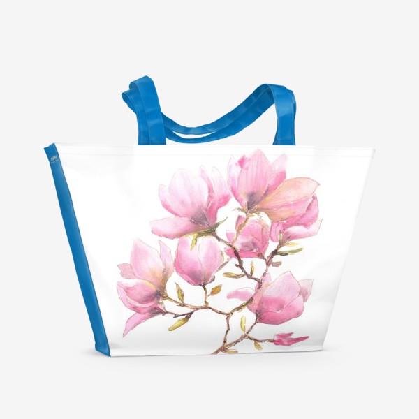 Пляжная сумка «Spring magnolias»