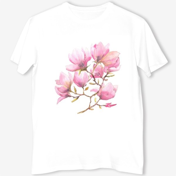 Футболка &laquo;Spring magnolias&raquo;