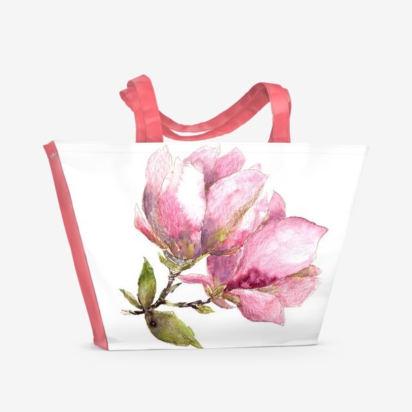 Пляжная сумка «Spring magnolia»