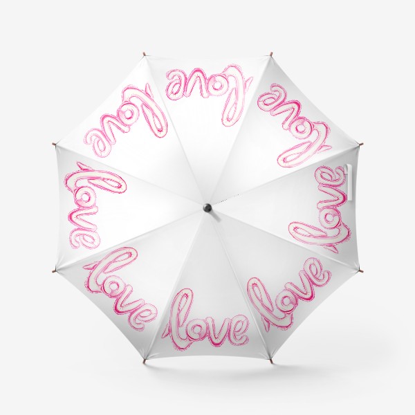Зонт «Воздушный шар LOVE»