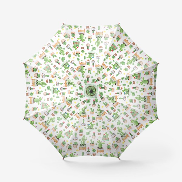 Зонт «Кактусы в горшках»