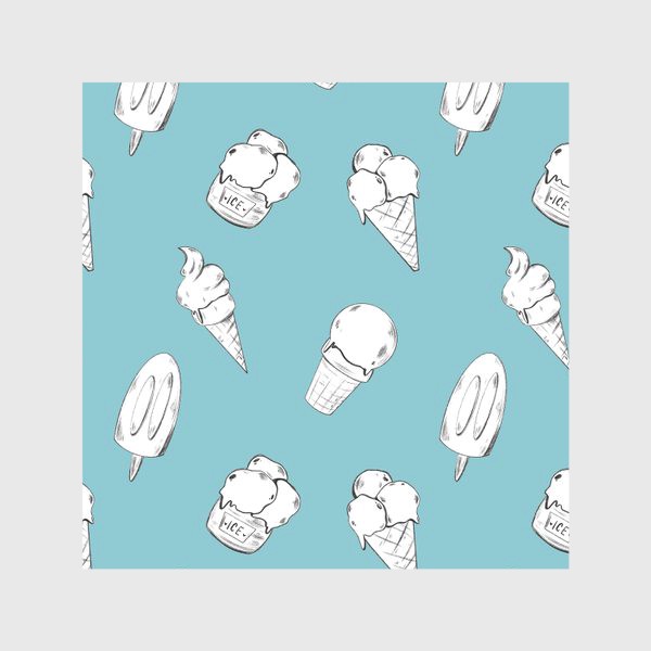 Скатерть «Мороженое бирюзовое»