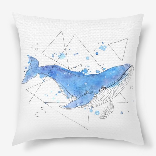 Подушка «небесный кит»