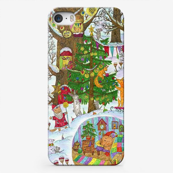 Чехол iPhone «Лес чудес. Зима»