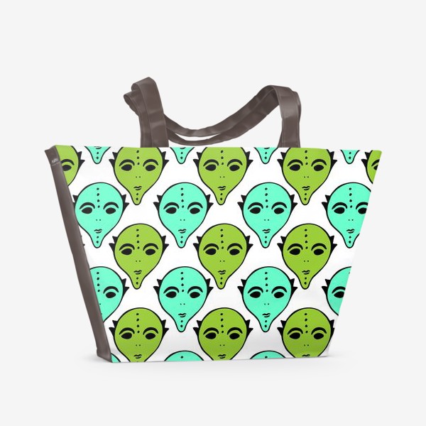 Пляжная сумка «Инопланетяне»