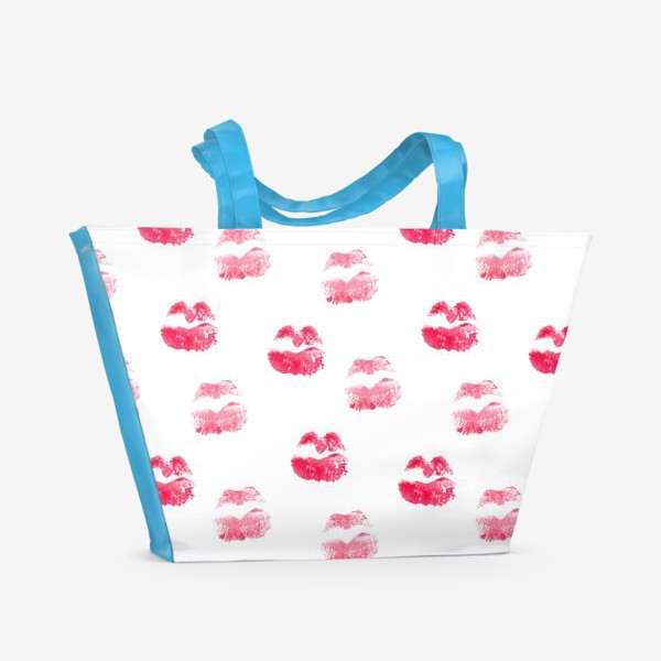 Пляжная сумка «Воздушные поцелуи »