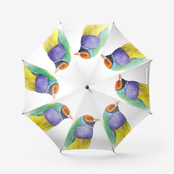 Зонт «Птица Амадина»
