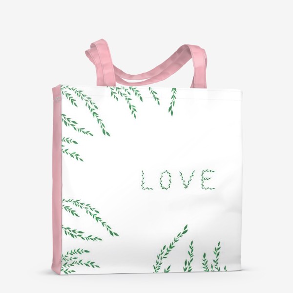 Сумка-шоппер « Nature is love»