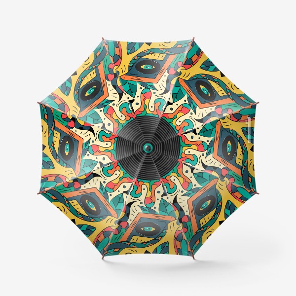 Зонт «Музыка в стиле ретро»