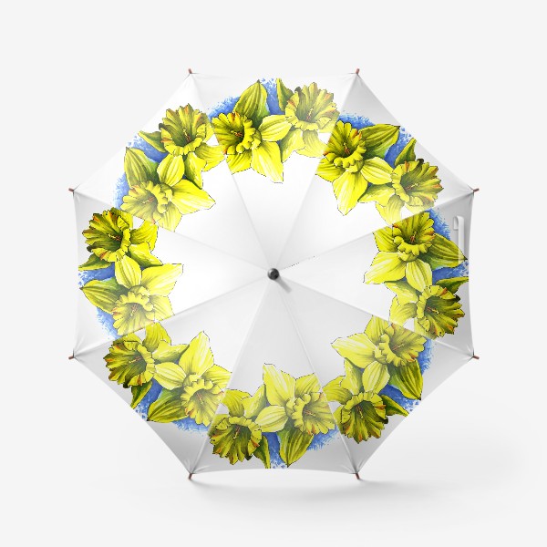 Зонт «Желтые нарциссы»