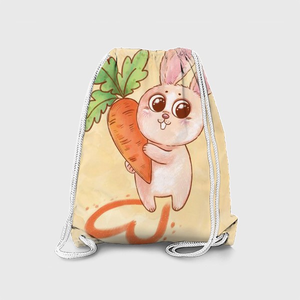 Рюкзак «Зайка с морковкой»