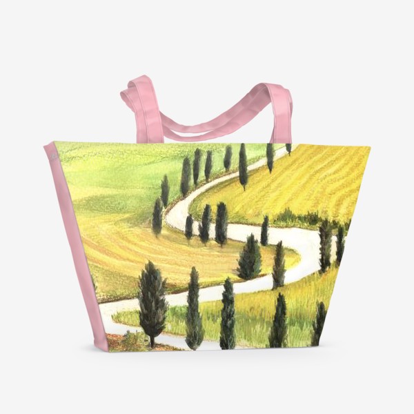 Пляжная сумка «Тоскана. Пейзаж»