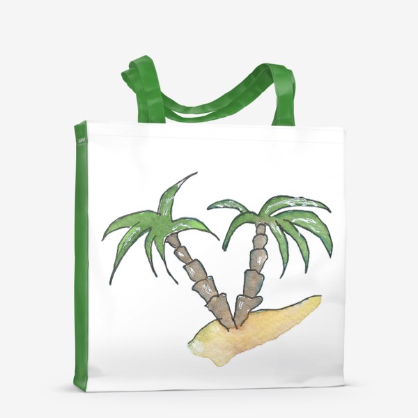 Сумка-шоппер «Море и пальмы»