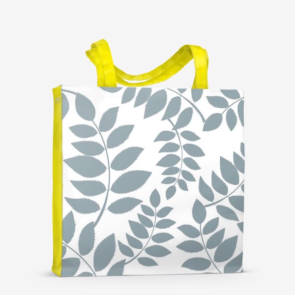 Сумка-шоппер «лиственный паттерн»